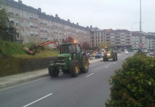 A Xunta continúa a vindeira semana cos traballos de roza e limpeza en distintas estradas das provincias da Coruña, de Ourense e de Pontevedra